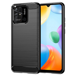 Pouzdro pro Xiaomi Redmi 10C, Carbon, černé