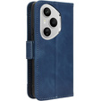 Klopové pouzdro pro Honor 400 Pro 5G, Card Slot, námořnicky modré