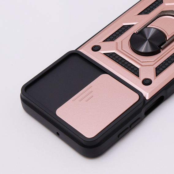 Pouzdro pro Motorola Moto G54 5G, CamShield Slide, růžové rose gold