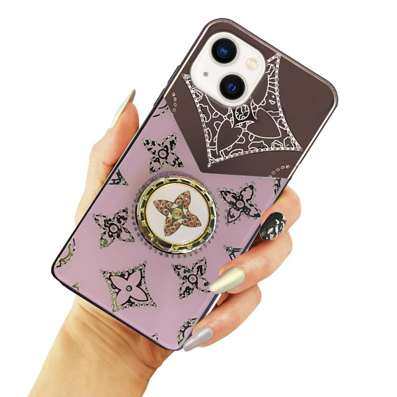 Fashion Pouzdro pro iPhone 13, fialové