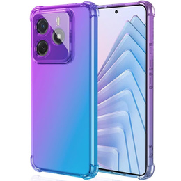 Pouzdro pro Xiaomi Redmi Note 14 5G, Gradient Dropproof, Fialová / modrá