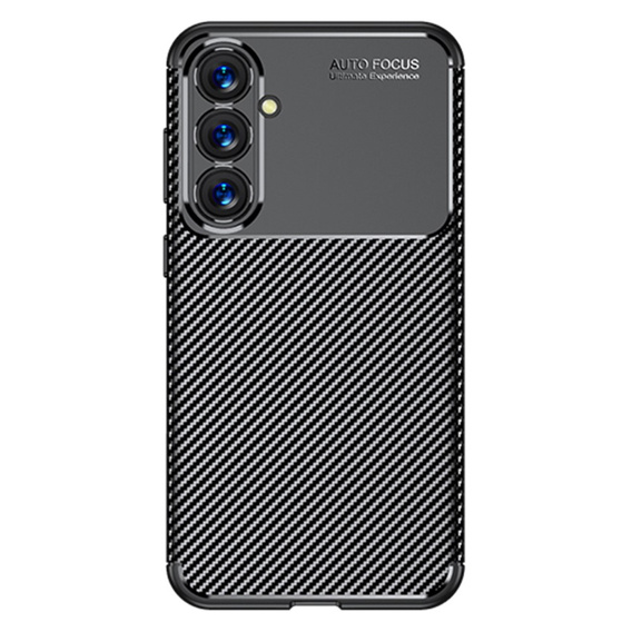 Pouzdro pro Samsung Galaxy S23 FE, Carbon Gel, černé