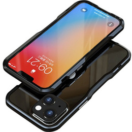 Pouzdro LUPHIE pro iPhone 13, Armor Bumper, černé