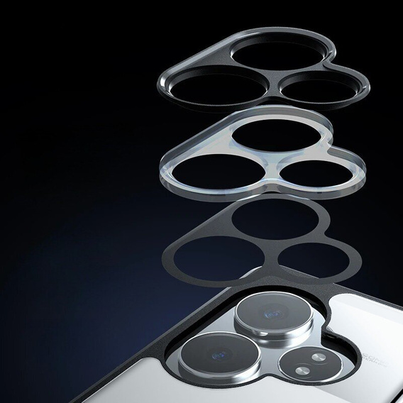 Pouzdro pro Realme GT 6 / 6T, Fusion Hybrid, průhledné