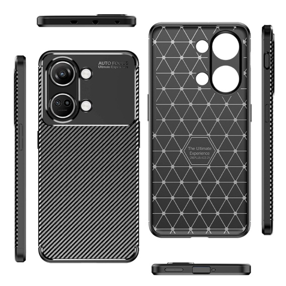 Pouzdro pro OnePlus Nord 3 5G, Carbon Gel, černé
