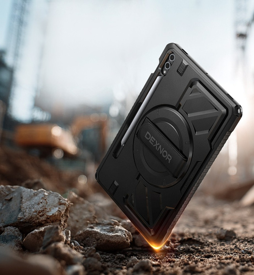 360° pouzdro Dexnor s popruhem a držákem stylusu pro Samsung Galaxy Tab S9+ / S10+