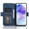 Klopové pouzdro pro Samsung Galaxy A55 5G, Card Slot, modré