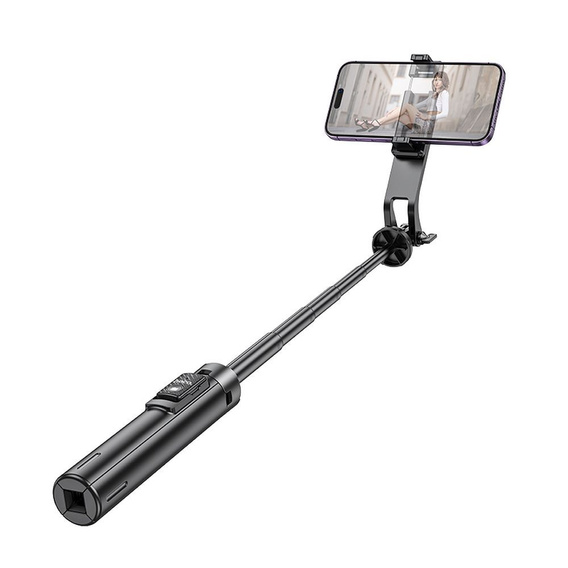 Selfie tyč s bezdrátovým ovladačem Hoco K21 tripod