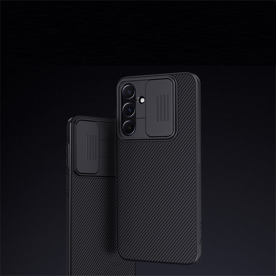 Pouzdro pro Samsung Galaxy A16 5G, obrněné Nillkin, CamShield Pro, černé