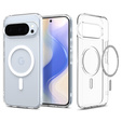 Spigen Ultra Hybrid MagSafe pouzdro pro Google Pixel 10 Pro XL, čiré/bílé