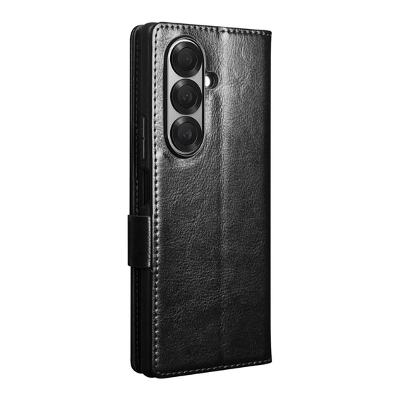 Kožené peněženkové pouzdro s funkcí stojánku pro Samsung Galaxy Z Fold7