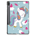 Pouzdro pro Samsung Galaxy Tab S9 Plus, Smartcase, unicorn