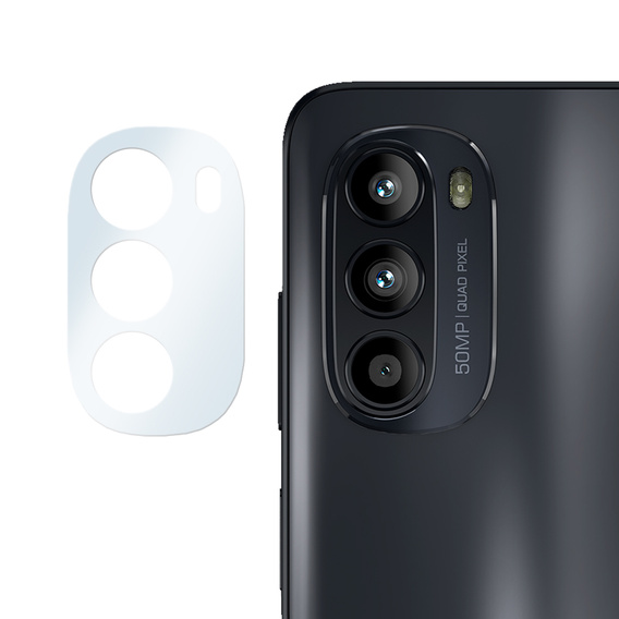 Tvrzené sklo na fotoaparát pro Motorola Moto G52 4G, průhledné
