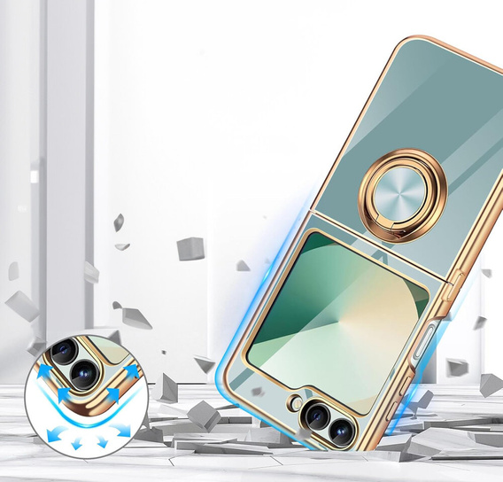 Pouzdro pro Samsung Galaxy Z Flip7 FE / Z Flip6, Electro Ring, mincovní