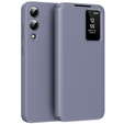 Flipové pouzdro pro Samsung Galaxy S25 Edge, Smart View Wallet, fialové