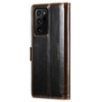 CASEME flipové pouzdro pro Samsung Galaxy Note 20 Ultra, Waxy Textured, káva