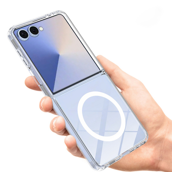 Průhledné pouzdro s MagSafe pro Samsung Galaxy Z Flip7 5G