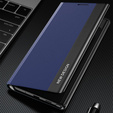 Klopové pouzdro pro Samsung Galaxy M33 5G, Side Magnetic, námořnicky modré