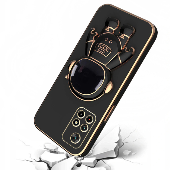 Pouzdro pro Xiaomi Redmi Note 11 Pro 4G / 5G, Astronaut, černé