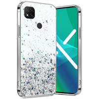 Pouzdro pro Xiaomi Redmi 9C, Glittery, průhledné