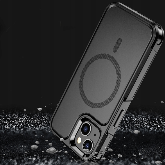 Pouzdro pro iPhone 13, MagForce MagSafe, černé