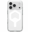 Pouzdro Urban Armor Gear pro iPhone 17 Pro Max, Plyo MagSafe, Ice/White