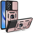 Pouzdro pro Samsung Galaxy A34 5G, CamShield Slide, růžové rose gold