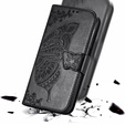Klopové pouzdro pro Infinix Hot 40i, Butterfly, černé