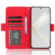 Klopové pouzdro pro Huawei Nova 11 Pro, Card Slot, červené