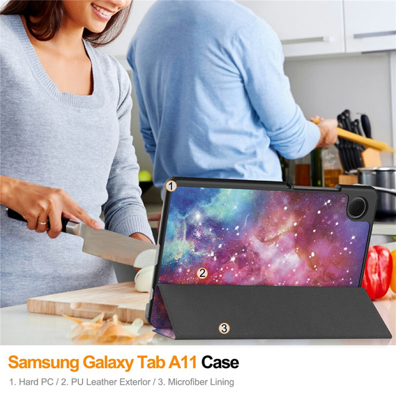 Smartcase pouzdro s potiskem pro Samsung Galaxy Tab A11/A9