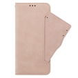 Klopové pouzdro pro Oppo A79 5G, Card Slot, růžové