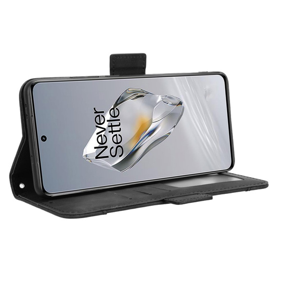 Klopové pouzdro pro OnePlus 12 5G, Card Slot, černé
