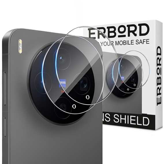 2x tvrzené sklo ERBORD pro fotoaparát Vivo X300