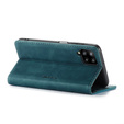 Pouzdro CASEME pro Samsung Galaxy A12 / M12 / A12 2021, Leather Wallet Case, modré