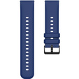Pasek Silikonowy uniwersalny 22mm, Granatowy