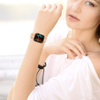 Diamantový náramek pro Xiaomi Smart Band 8 Pro, růžové zlato