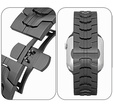 Bransoleta Stainless Segments do Apple Watch 1/2/3/4/5/6/7/8/SE/ULTRA 42/44/45/49MM, Silver