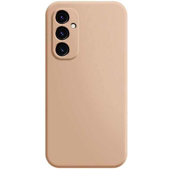 Pouzdro pro Samsung Galaxy A25 5G, Silicone Lite, růžové + 9H sklo