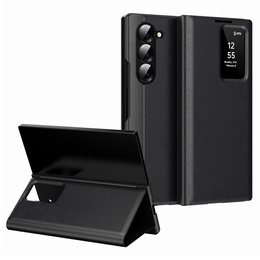 Flipové pouzdro pro Samsung Z Fold5 5G, Smart View Wallet, černé