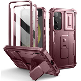 Pancéřové pouzdro pro Samsung Galaxy S24 Plus, Dexnor Full Body (Two Frames), červené