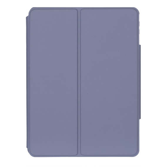 Pouzdro s klávesnicí pro iPad 11" 2025 A16 (11 gen.) / iPad 10.9" 2022 (10 gen.), Rotary 360° Leather, fialové