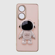 Pouzdro pro Oppo A98 5G, Astronaut, růžové