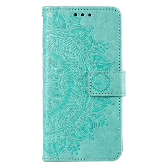 Klopové pouzdro pro Realme 12 Pro 5G / 12 Pro+ 5G, Mandala, zelené