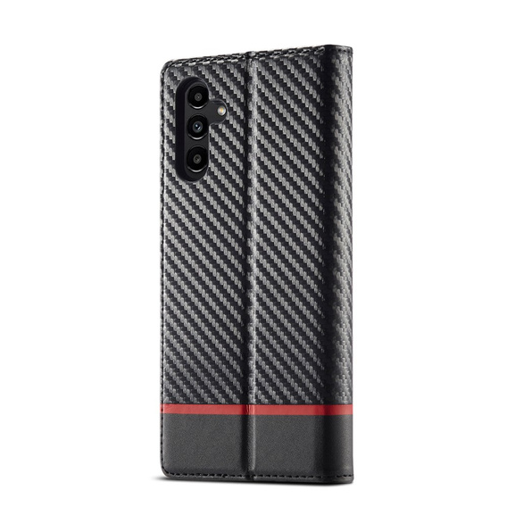 Klopové pouzdro pro Samsung Galaxy A55, Carbon LC.IMEEKE, černé