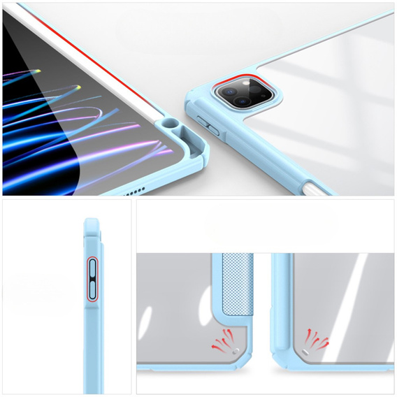 Pouzdro pro iPad Pro 13" 2024 (7 gen.), Dux Ducis TOBY, modré