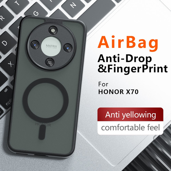 Pouzdro Matt Case pro MagSafe pro Honor Magic 8 Lite