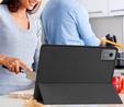 Pouzdro pro Lenovo Idea Tab 11" 2025 TB336FU TB336ZU, stojánek, Smartcase s držákem stylusu, černé