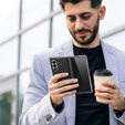 Pouzdro Dux Ducis Stex se stojánkem a tvrzeným sklem pro Samsung Galaxy Z Fold7 5G
