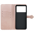 Klopové pouzdro pro Xiaomi Poco X6 Pro 5G, Mandala, růžové rose gold