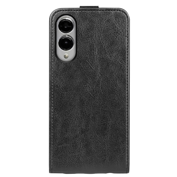 Klopové pouzdro pro Samsung Galaxy S25 Edge, Flip, černé